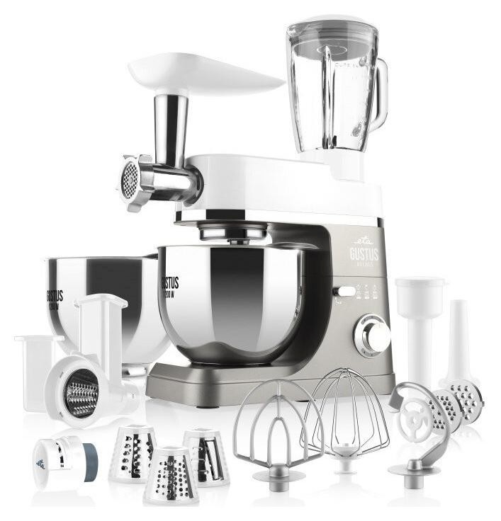 Eta köögikombain Gustus Maximus IV Food Processor, hõbedane