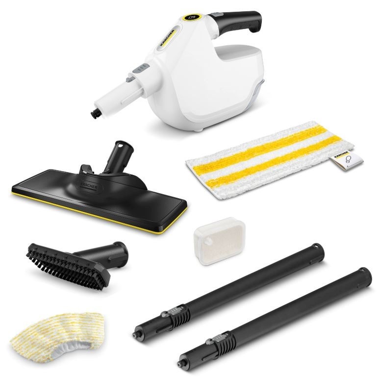 Kärcher aurupesur SC1 Multi & Up EU Steam Cleaner, valge