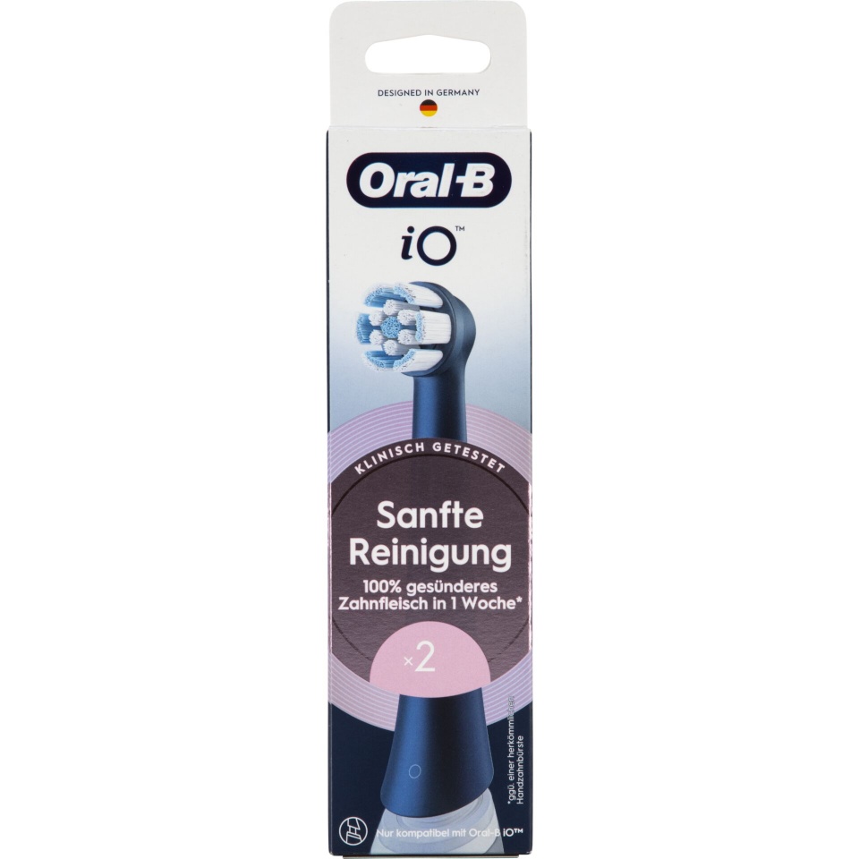 Braun lisaharjad Oral-B iO Gentle Clean Brush Head, 2tk