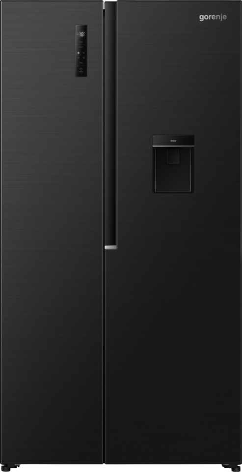 Gorenje külmkapp NRS917E41BXWD kõrvutiasetsejav, must