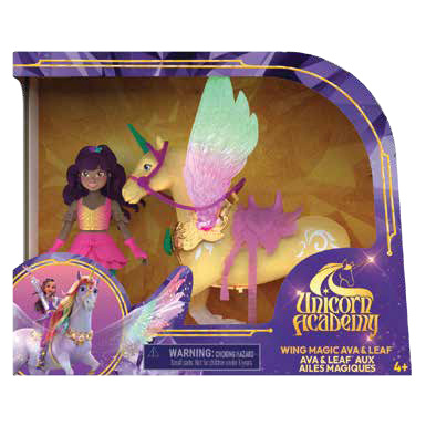 Spin Master mängufiguur Unicorn Academy - Wing Magic Ava & Leaf Spielset