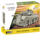 Cobi klotsid Blocks Historical Collection M4A3 Sherman