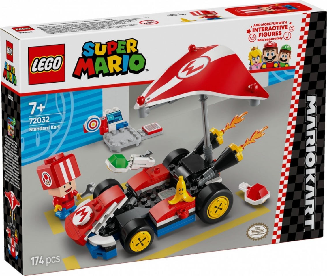 LEGO klotsid 72032 Super Mario - Mario Kart: Standard-Kart