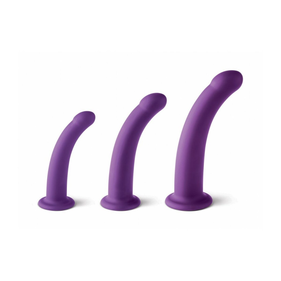 Virgite Dildo lilla S/M/L Komplekt