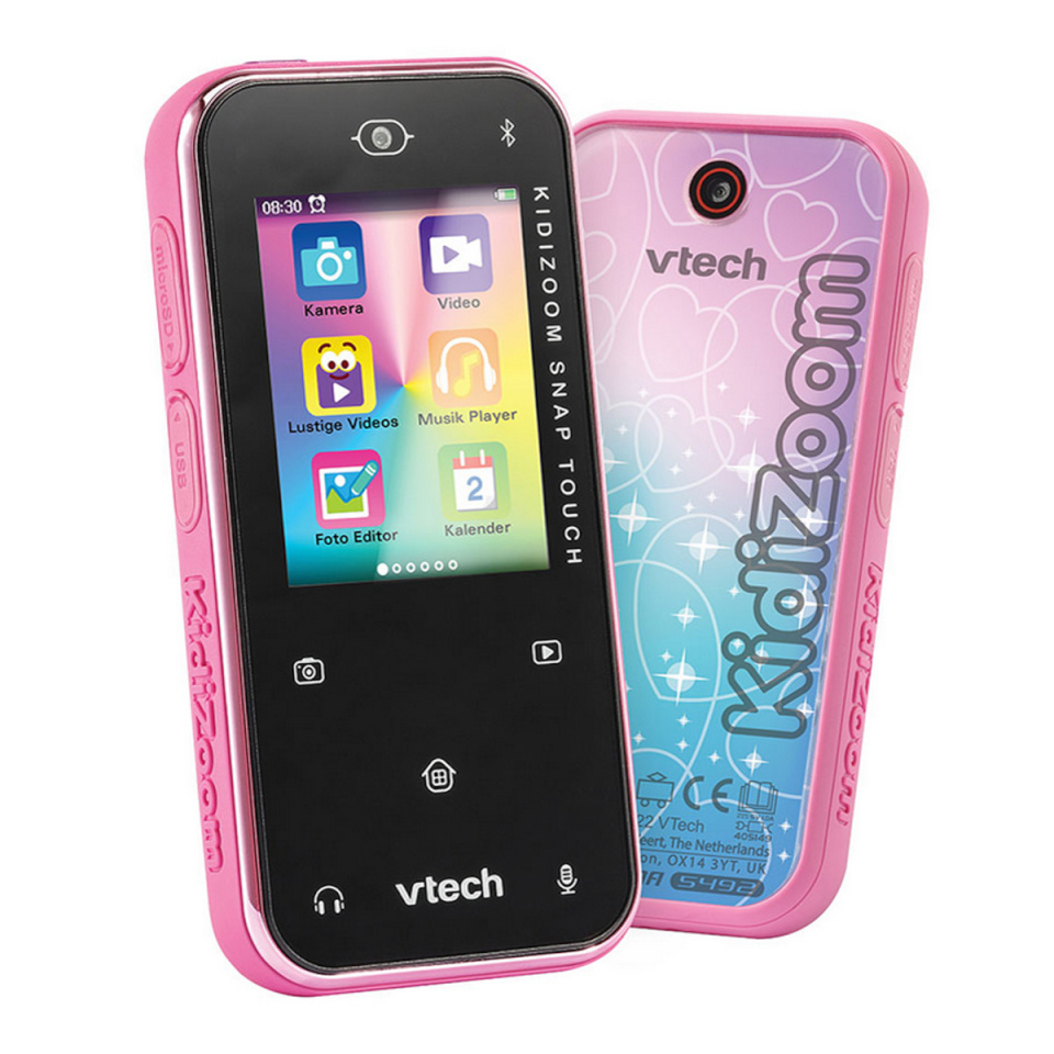VTech KidiZoom Snap Touch roosa im Smartphone Design