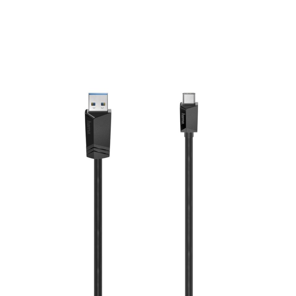 Hama laadimiskaabel USB-C/USB-A, USB 3.2, 5 Gbps, 3m