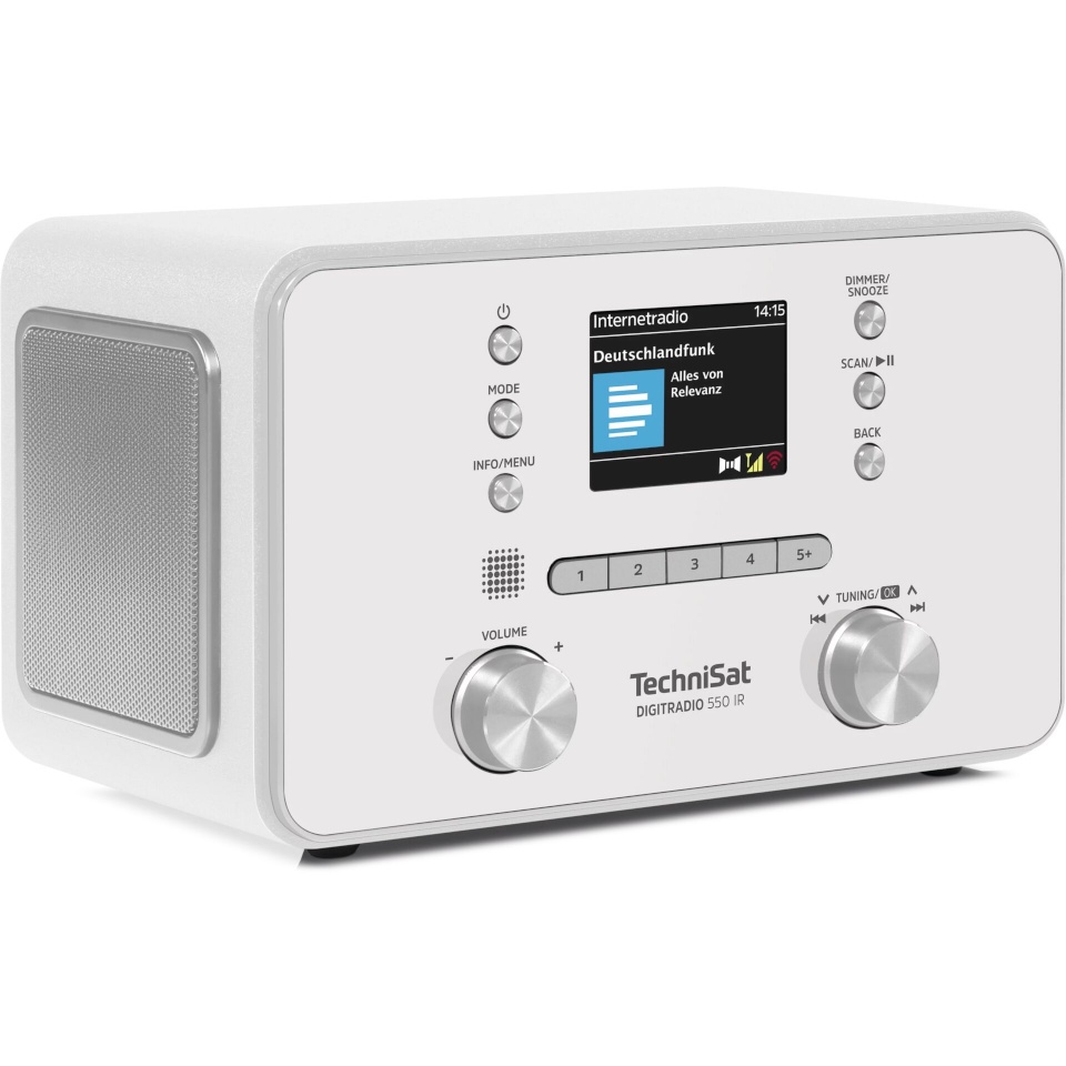 Technisat raadio DiditRadio 550 IR valge