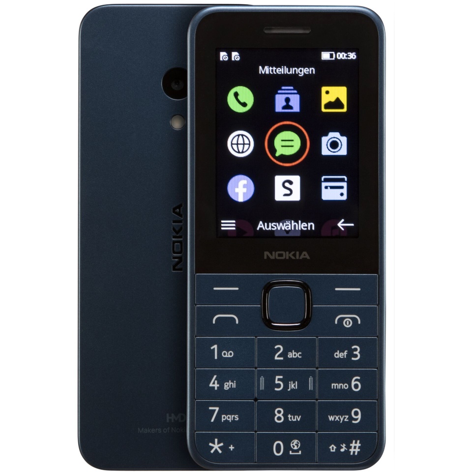 Nokia mobiiltelefon 225 4G Dark sinine