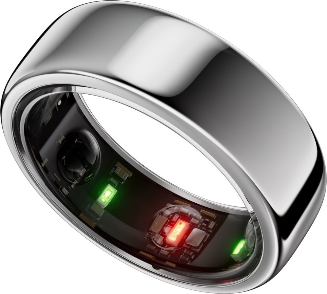 Oura Ring Gen3 Horizon nutikas sõrmus, suurus 6, hõbedane