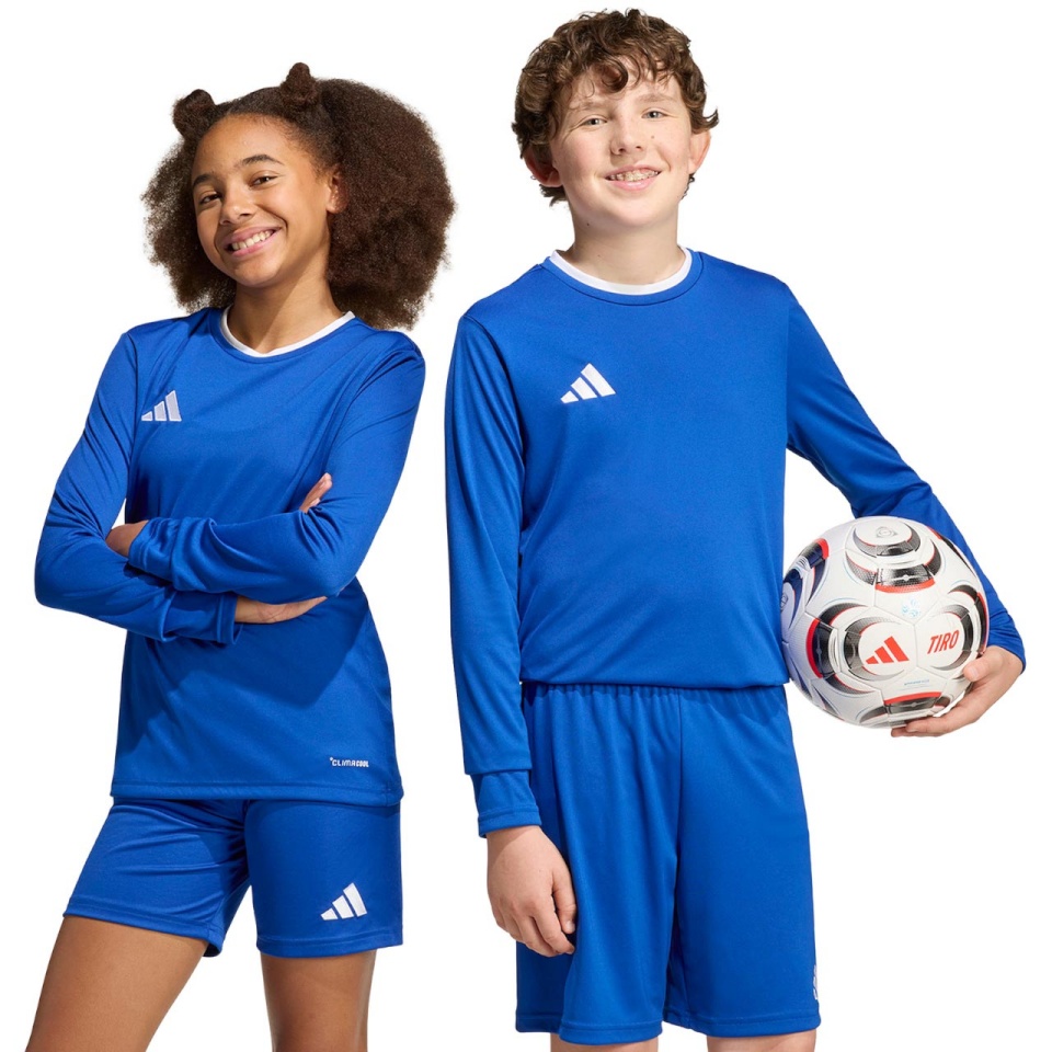 Adidas Teamwear T-särk lastele Entrada 26 Long Sleeve Jersey sinine KF5886 suurus 116cm