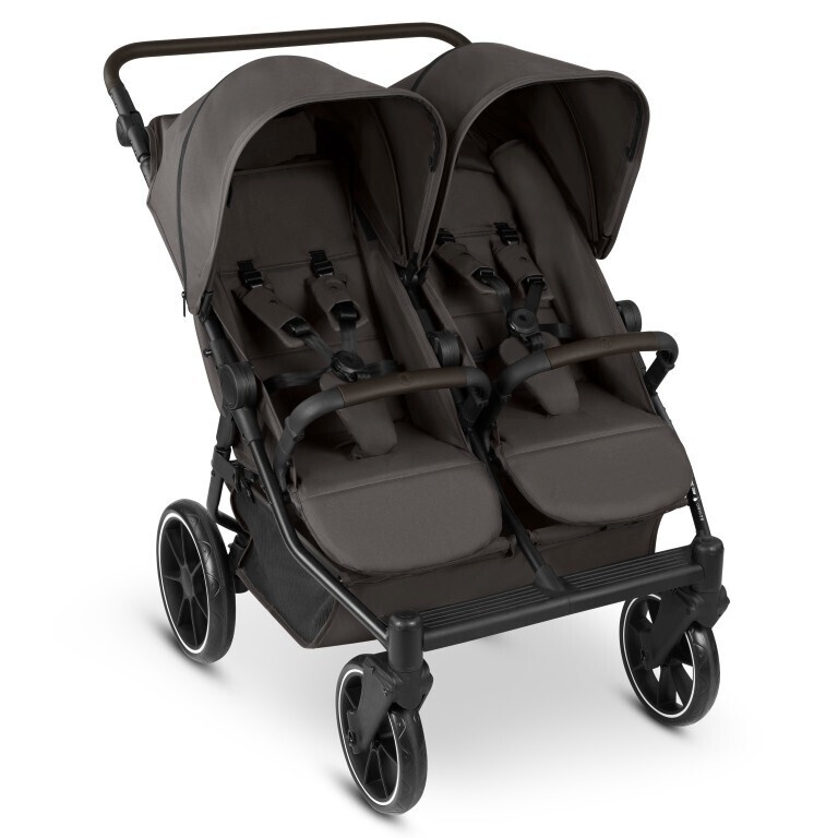 ABC Design jalutuskäru Bayamo kahe istmega, pähklipuust