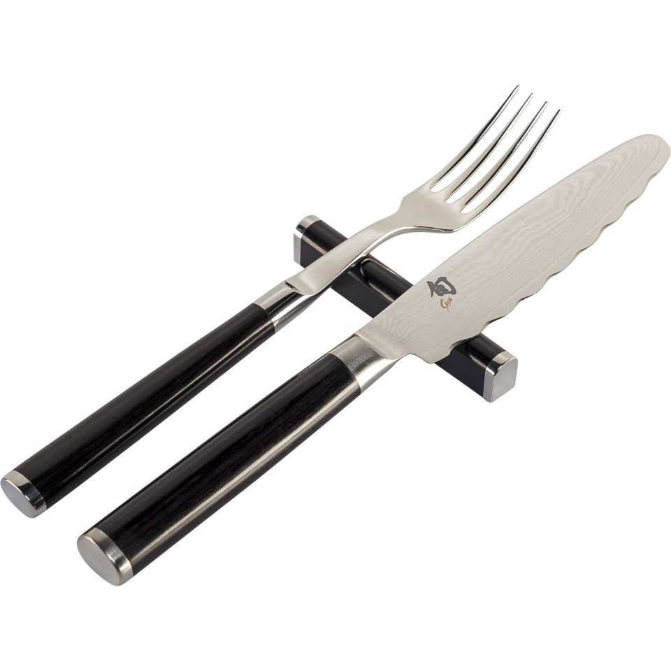KAI söögiriistade komplekt Shun Cutlery 3-osaline Fork, Knife, Knife Rest