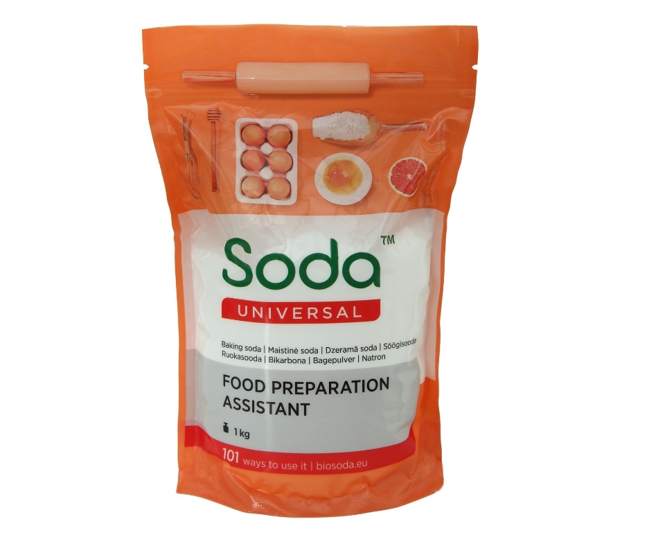 Soda | Universal Soda, 1kg (Doy-pack) | Food preparation assistant
