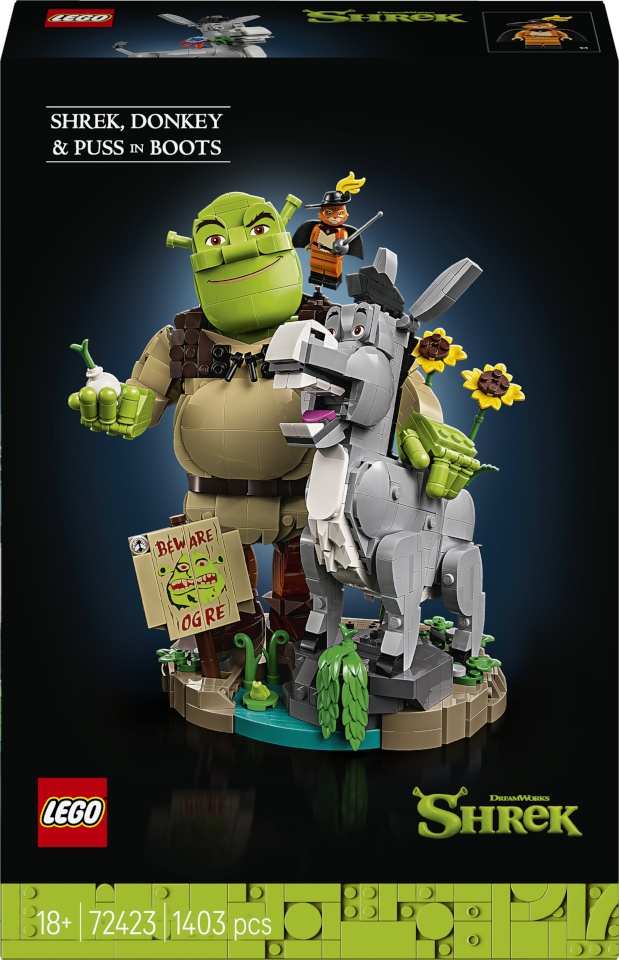 LEGO klotsid 72423 Shrek i osioł do zbudowania