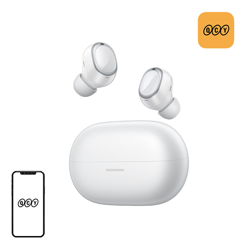 QCY kõrvaklapid Melobuds A30 Wireless Earbuds (valge)