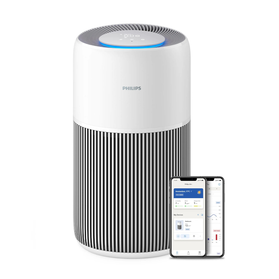 Philips õhupuhasti AC2220/10 Series 2200 PureProtect Quiet Air Purifier, valge