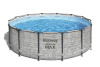 Bestway bassein Steel Pro MAX Frame Pool Complete Set with Filter Pump 4.27 m x 1.22 m, hall