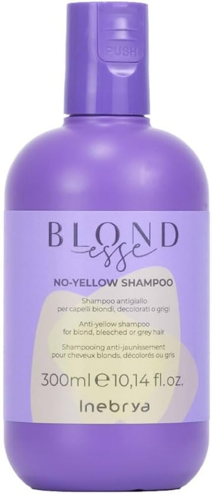 Inebrya šampoon BLONDesse No-Yellow Shampoo 300ml, unisex
