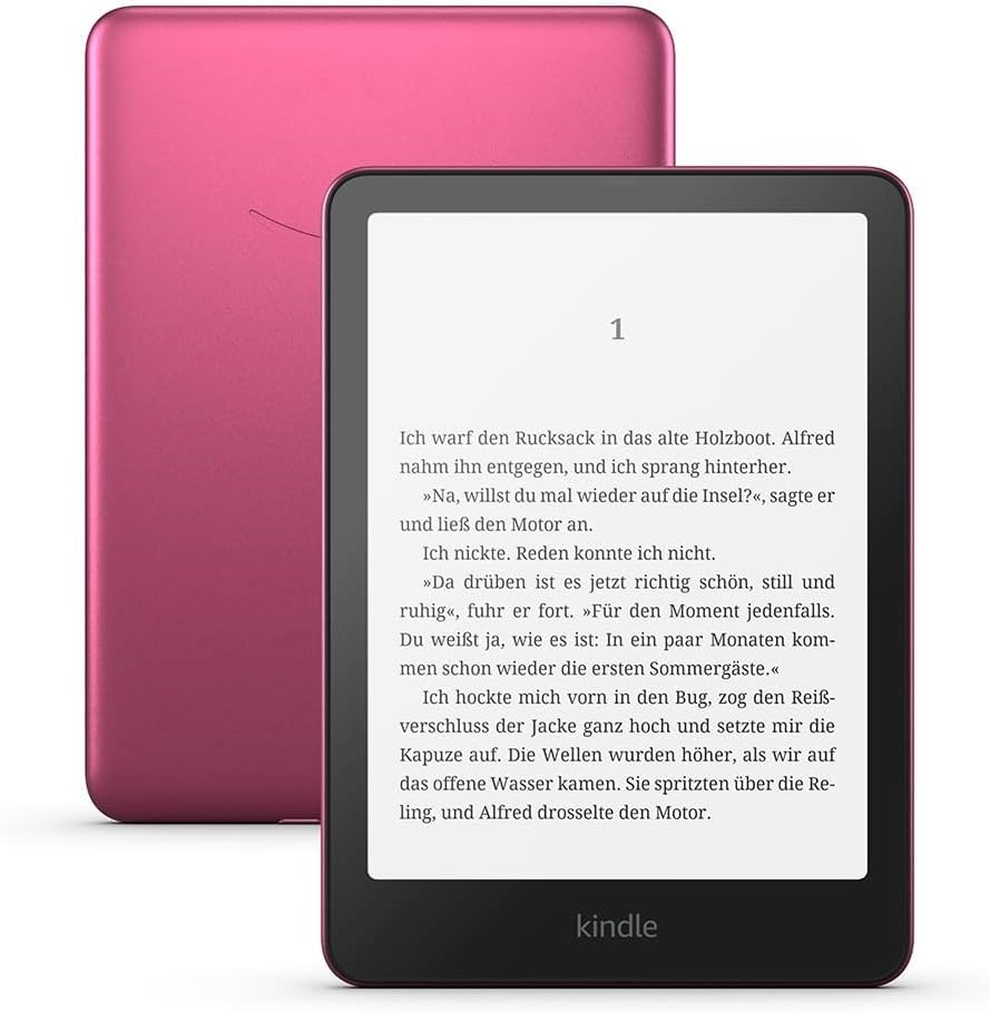 Amazon Amazon Kindle Paperwhite Signature Edition reader Touchscreen 32 GB Wi-Fi must, roosa