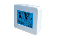 Denver Electronics äratuskell REC-34WHITE Digital Radiocontrolled Alarm Clock, valge