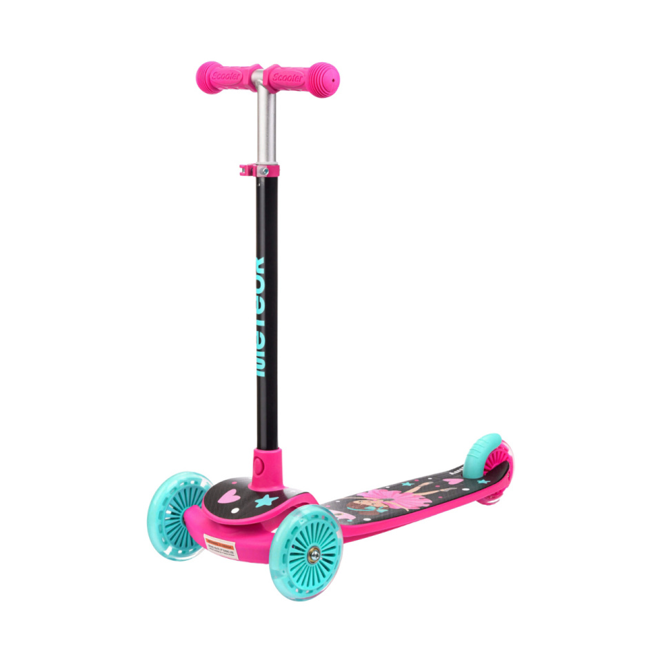 Meteor tõukeratas kolmerattaline Funny roosa 17748