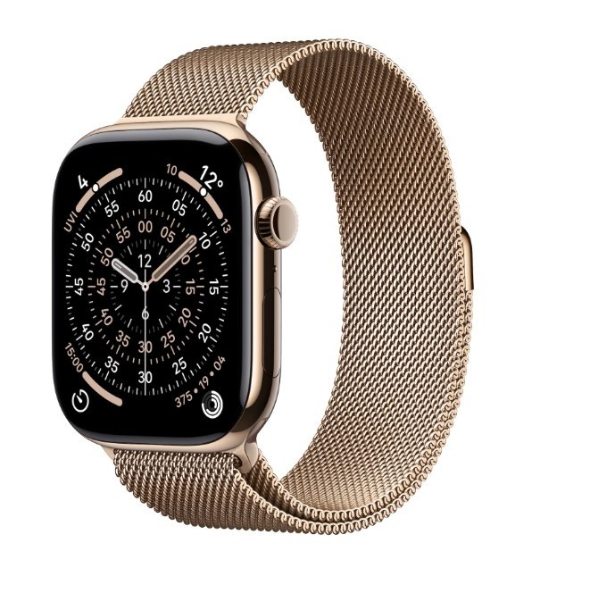 Apple nutikell Watch Series 11 GPS + Cellular 46mm kuldne Titanium Case with kuldne Milanese Loop S/M