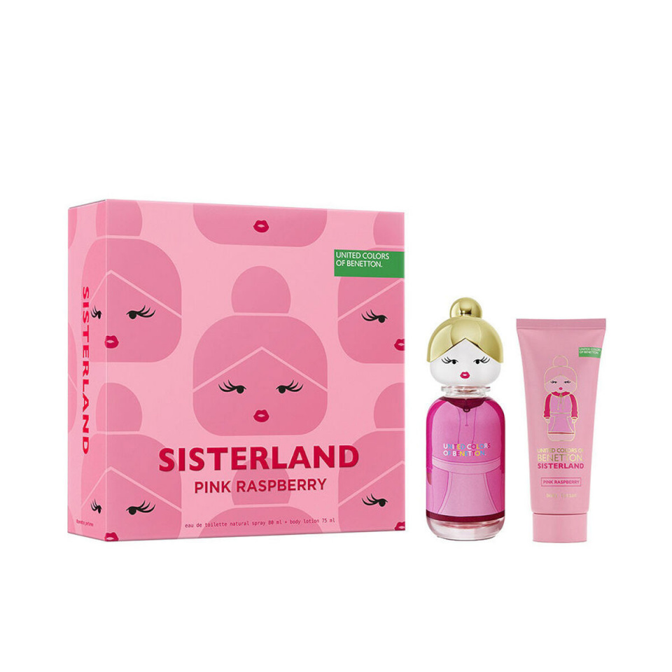 Benetton naiste parfüümi komplekt SISTERLAND PINK RASPBERRY 2-osaline