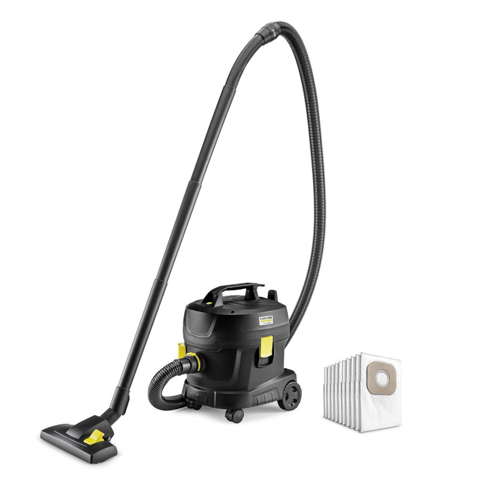 Karcher tolmuimeja 850W Drum, Dry, Dust Bag, must