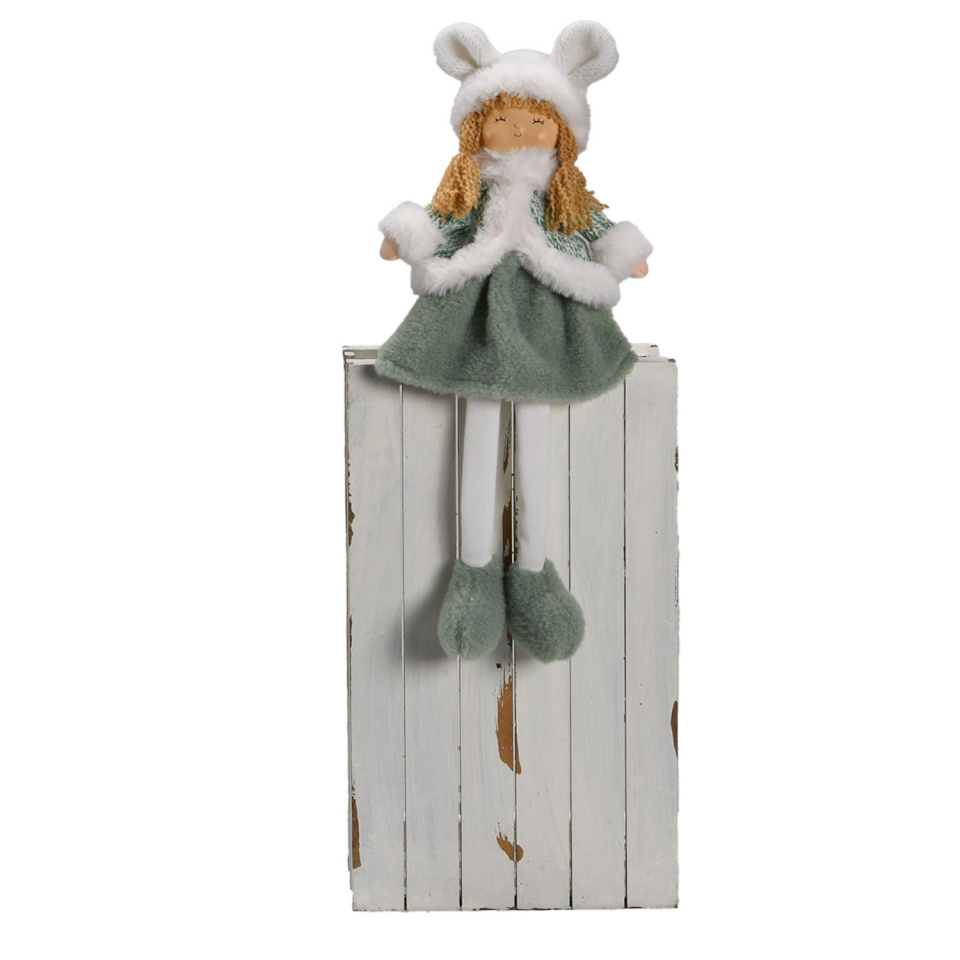 H4Y dekoratsioon Fun Elli, 40cm, tüdruk, roheline