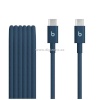 Beats laadimiskaabel USB-C Woven Cable, 1,5m, tumesinine 