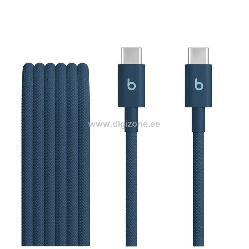 Beats laadimiskaabel USB-C Woven Cable, 1,5m, tumesinine 