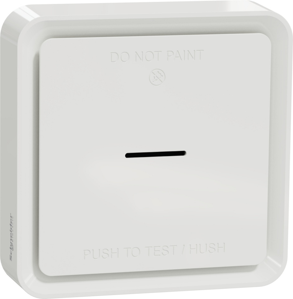 Schneider Electric  juhtmevaba tulekahjusignalisatsioon CCT599001 Wiser Smoke Alarm Wireless Fire Alarm, valge