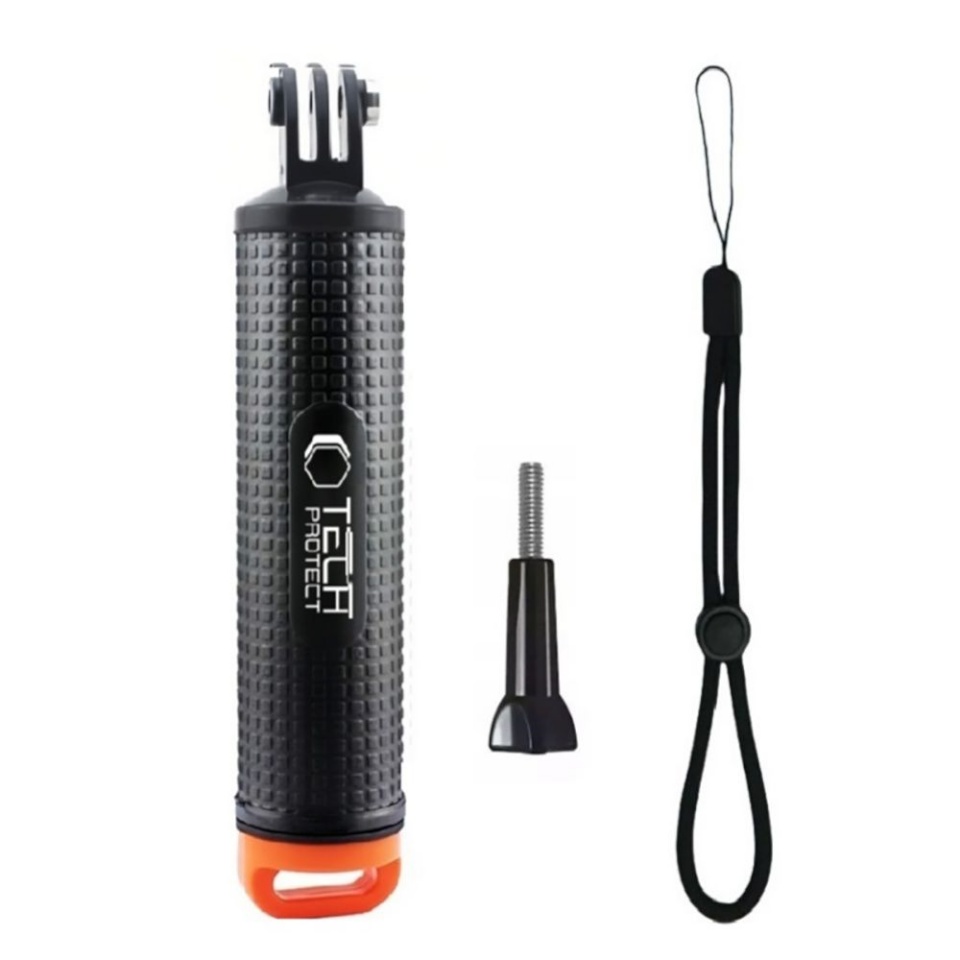 Tech-Protect ujuv käepide GA100 GoPro, must