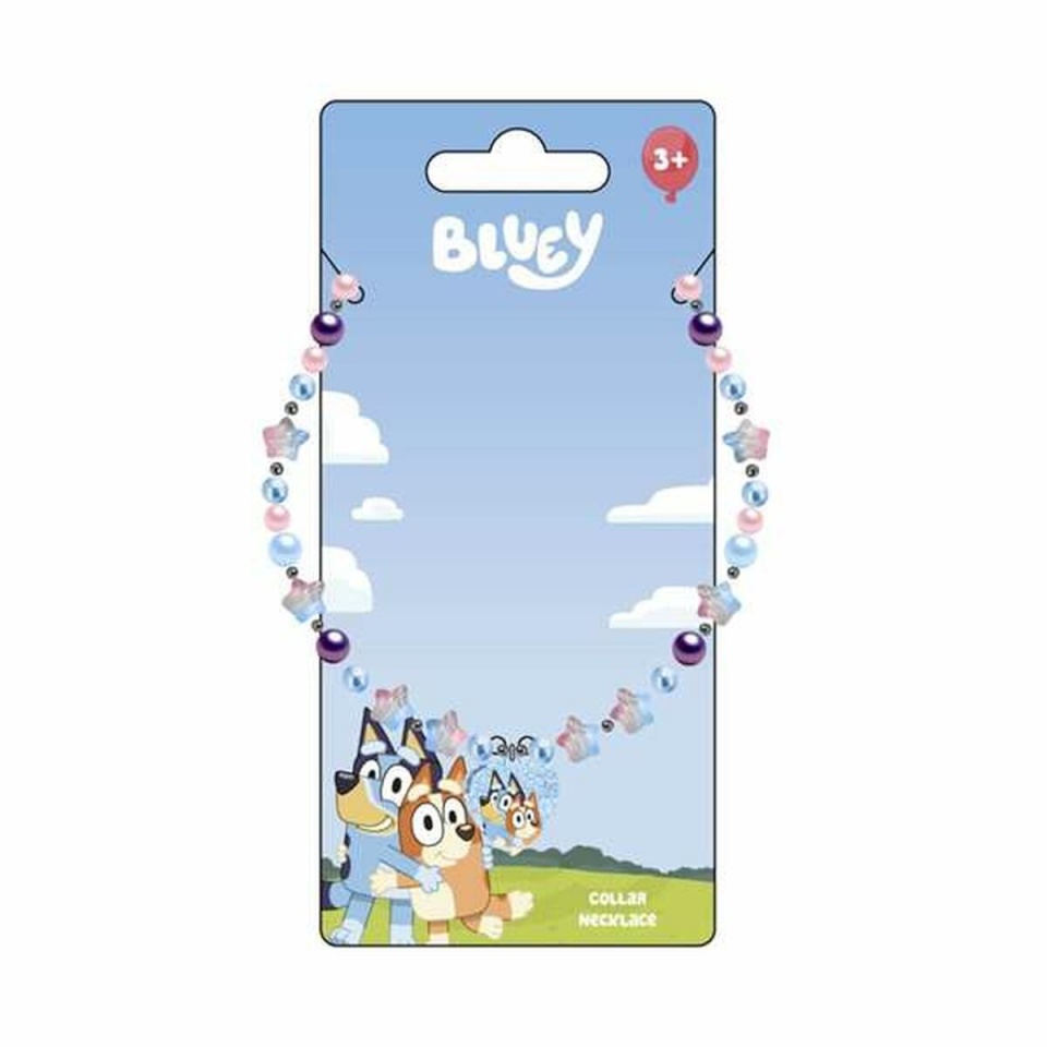 Bluey tüdrukute kaelakee sinine