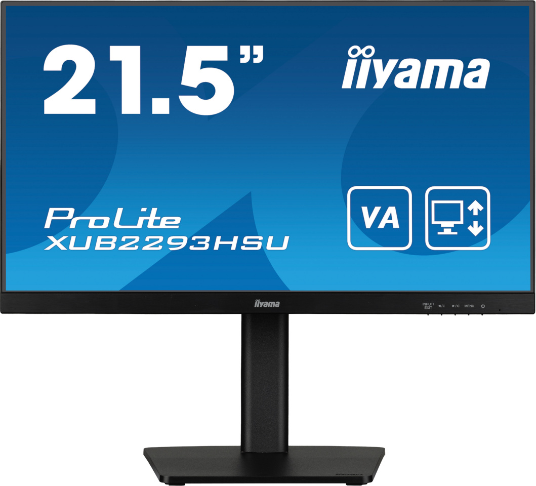iiyama monitor 54.5cm (21.5") XUB2293HSU-B7 16:9 HDMI+DP+2xUSB