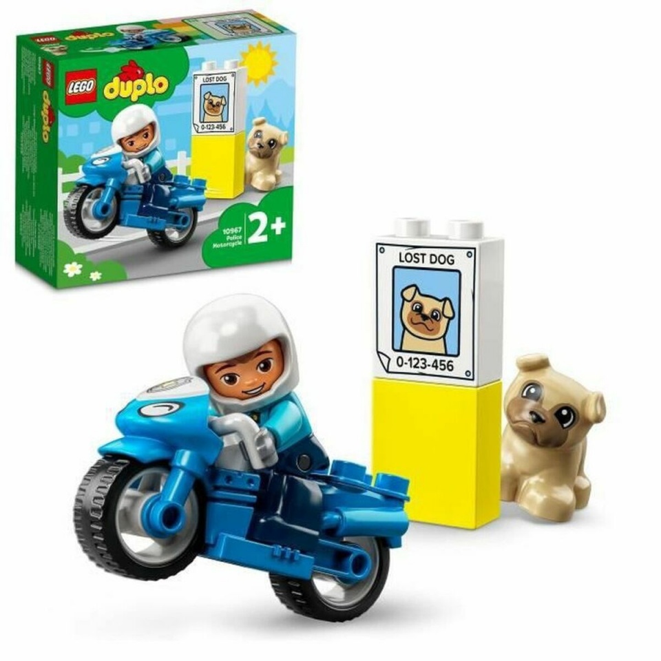 Lego klotsid konstruktor 10967 DUPLO The Police Motorcycle Mitmevärviline