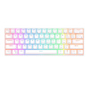 Royal Kludge klaviatuur Mechanical keyboard RK61 RGB, pruun switch (valge)