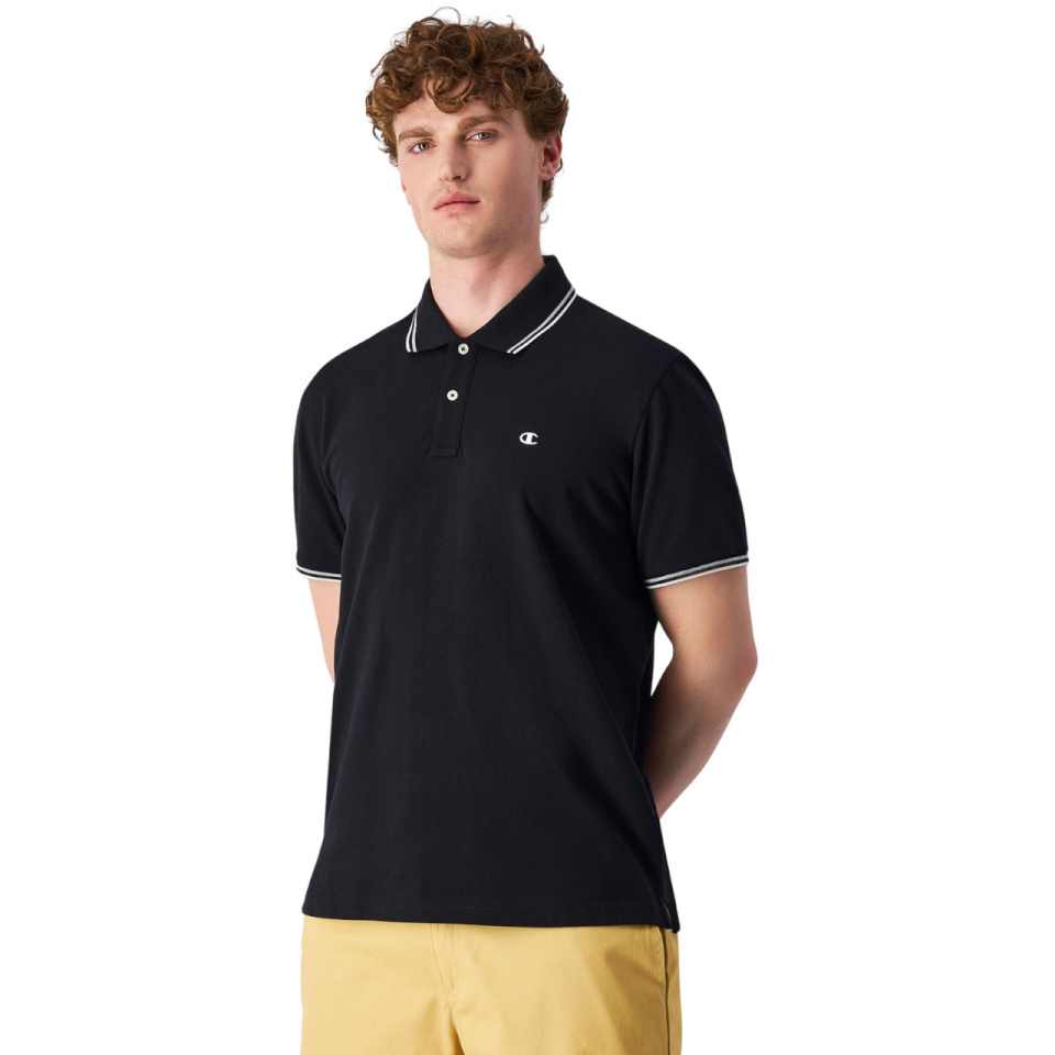 Champion T-särk meestele Polo must 220897 KK001 suurus L