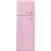 Smeg külmik FAB30LPK6 50-ndate stiil, 172cm, 222/72 l, 34dB, vasak, mehaaniline juhtimine, pastellroosa