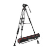 Manfrotto kahetoruline videostatiiv alumiiniumist komplekt koos fluidvideopeaga MVH502X