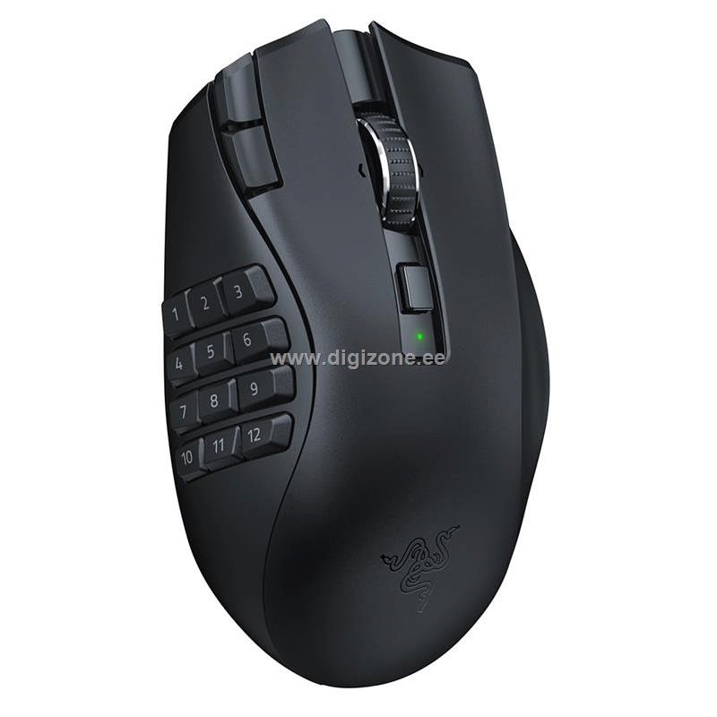 Razer juhtmevaba hiir Naga V2 HyperSpeed, must