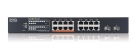 Zyxel switch XMG1915-18EP Managed L2 2.5G Ethernet (100/1000/2500) Power over Ethernet (PoE)