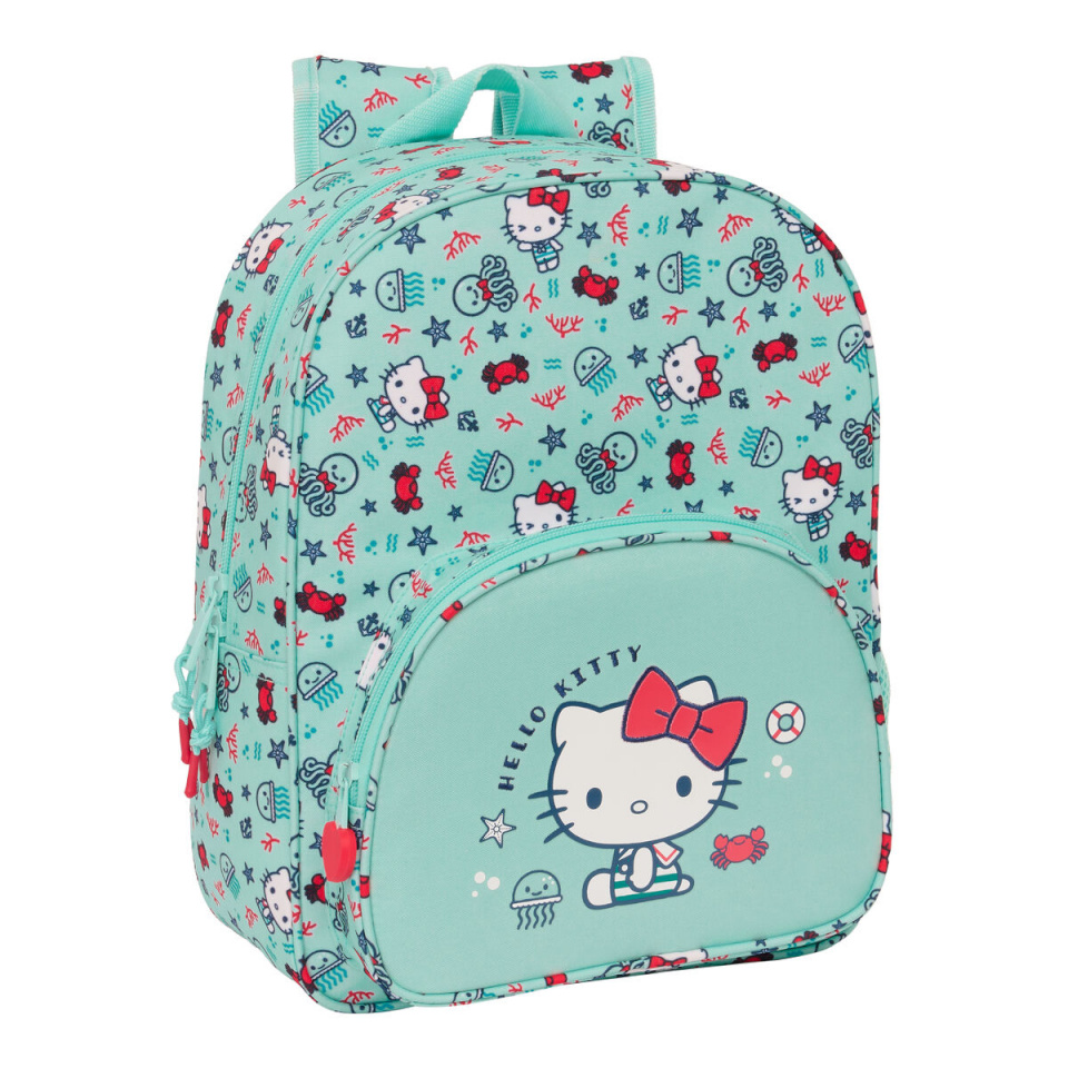Hello Kitty seljakott Sea lovers türkiissinine 26x34x11cm