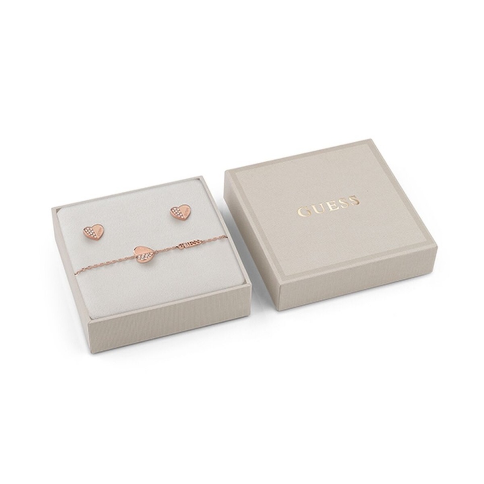 Käevõru ja Kõrvarõngaste Komplekt Guess JUBS03187JWRGS