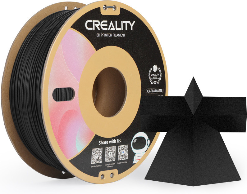 Creality CR-PLA matt 3D-printeri niit, 1,75 mm, matt must