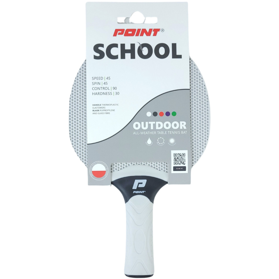 Point lauatennise reketid School Outdoor valge