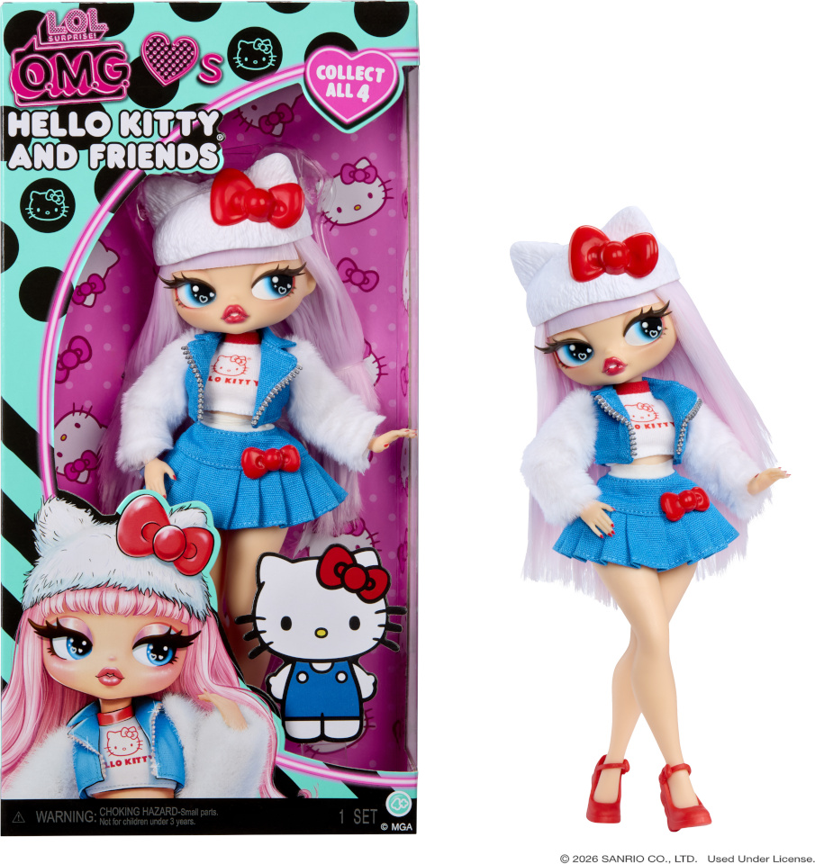 LOL üllatus! LOL üllatus OMG Hello Kitty My Melody nukk