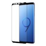 Eiger 3D Fullscreen Glass - 9H kaitseklaas servast servani, Samsung Galaxy S9, musta äärega