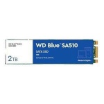 Western Digital kõvaketas SSD sinine Sa510 2tb SATA 3.0 3d Nand write Speed 520 Mbytes/sec read Speed 560 Mbytes/sec m.2 tbw 500 Tb mtbf 1750000 Hours wds200t3b0b