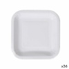 Algon Taldrikute komplekt Ühekordne valge Papp 23cm (36tk)